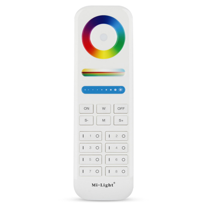 8-Zone RGB+CCT Remote